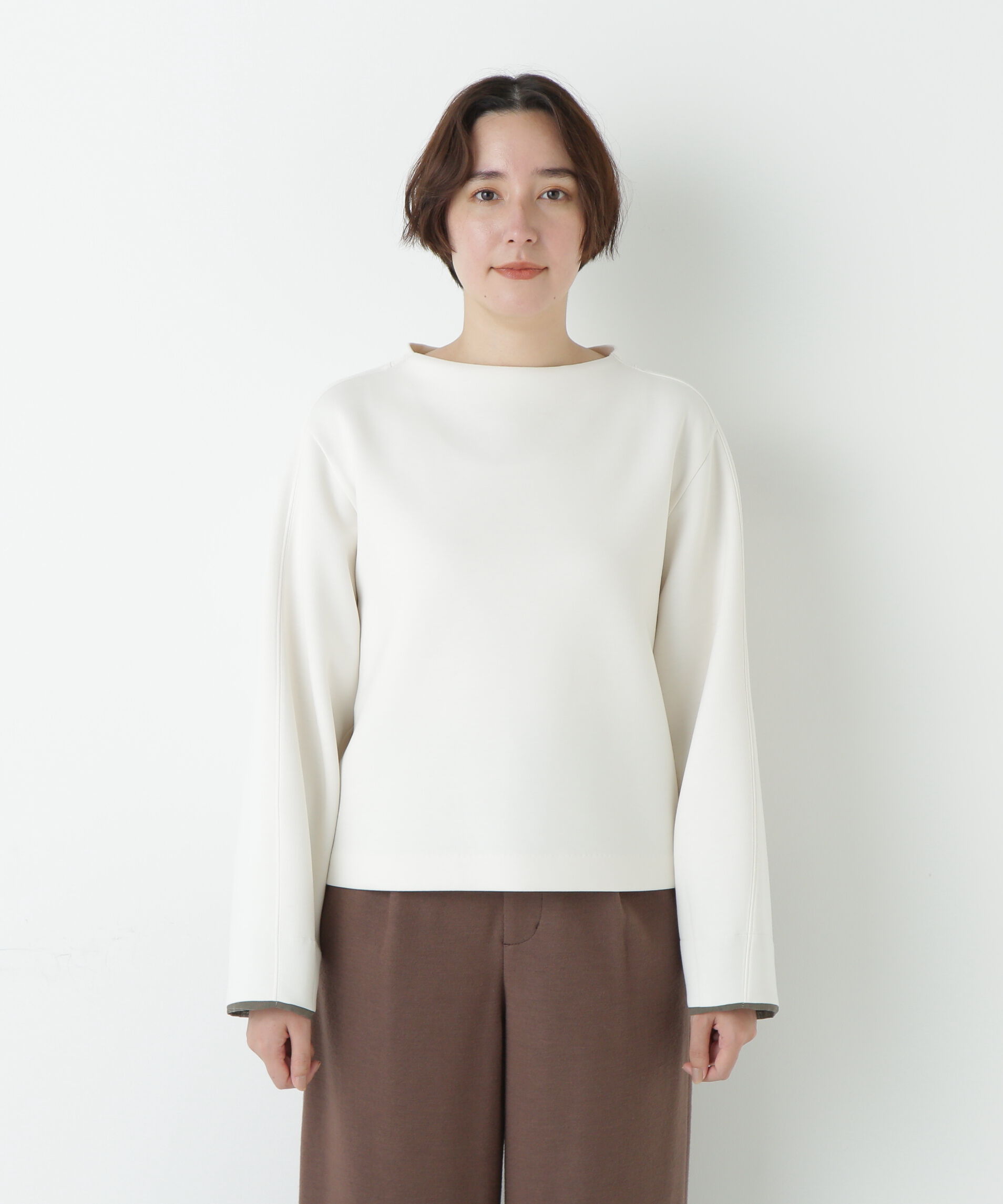  「チェックドッキングダンボールプルオーバー」|Tシャツ・カットソー|