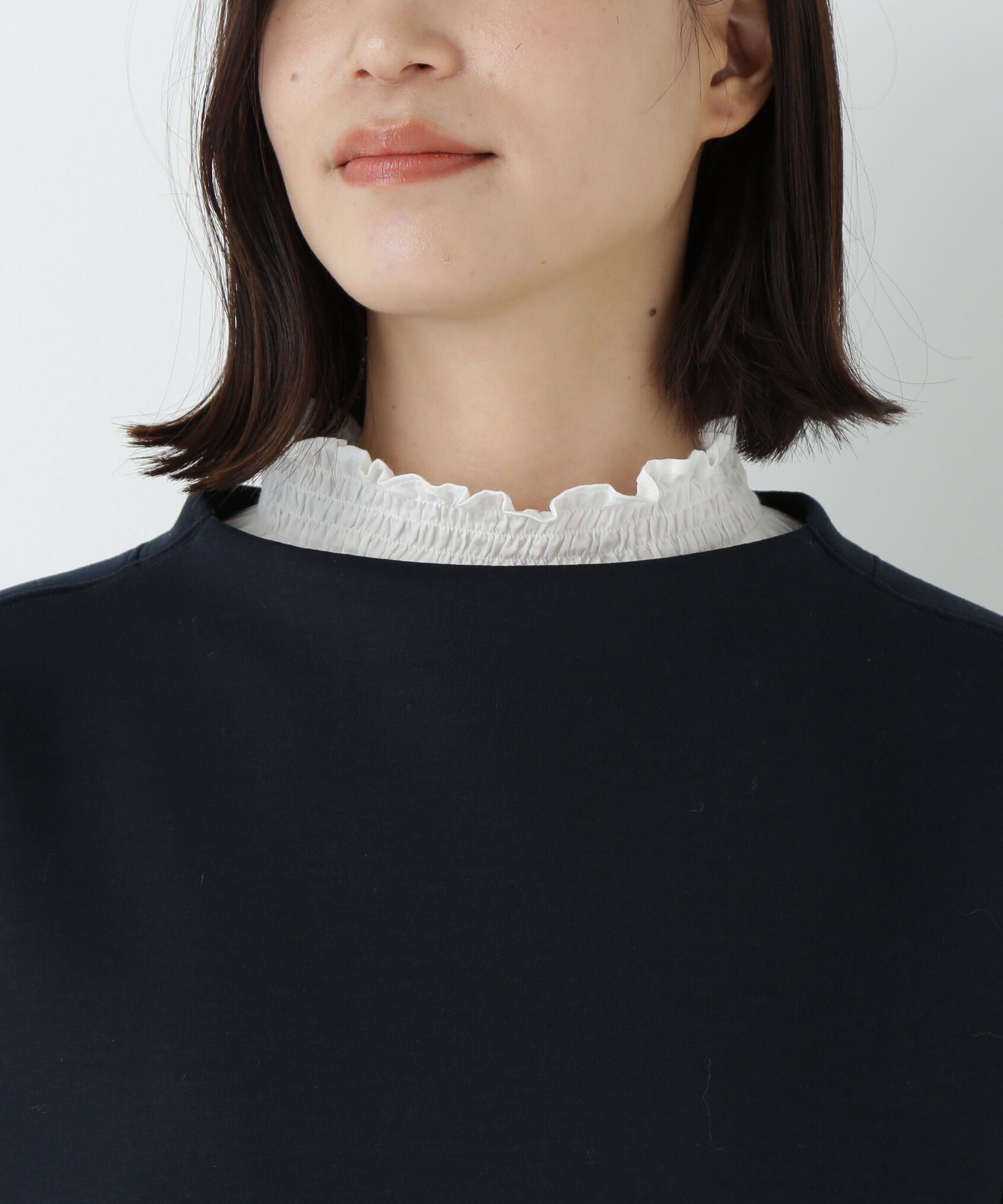  「チェックドッキングダンボールプルオーバー」|Tシャツ・カットソー|