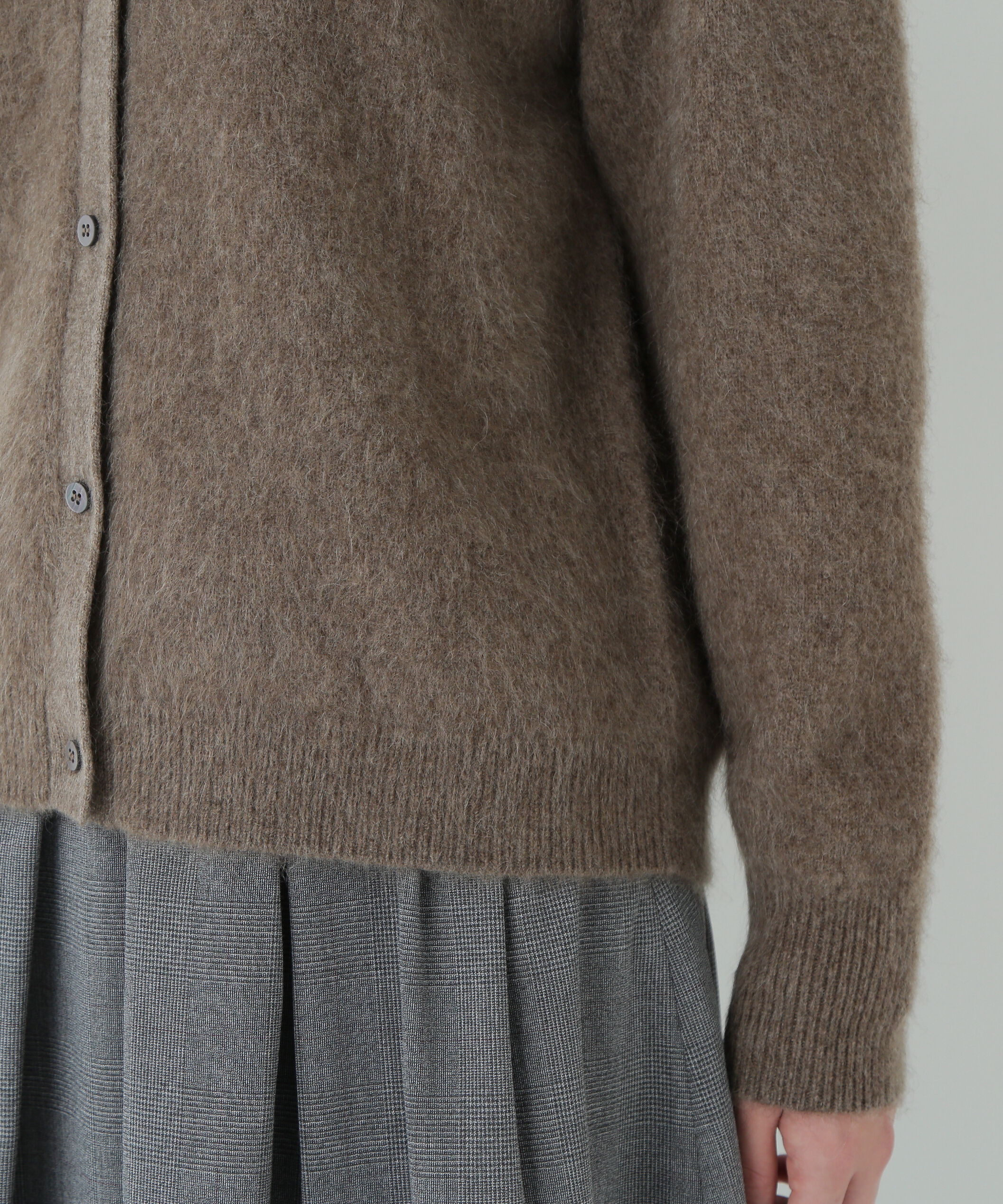  「ヤクへアリーカーディガン」|ニット・セーター|