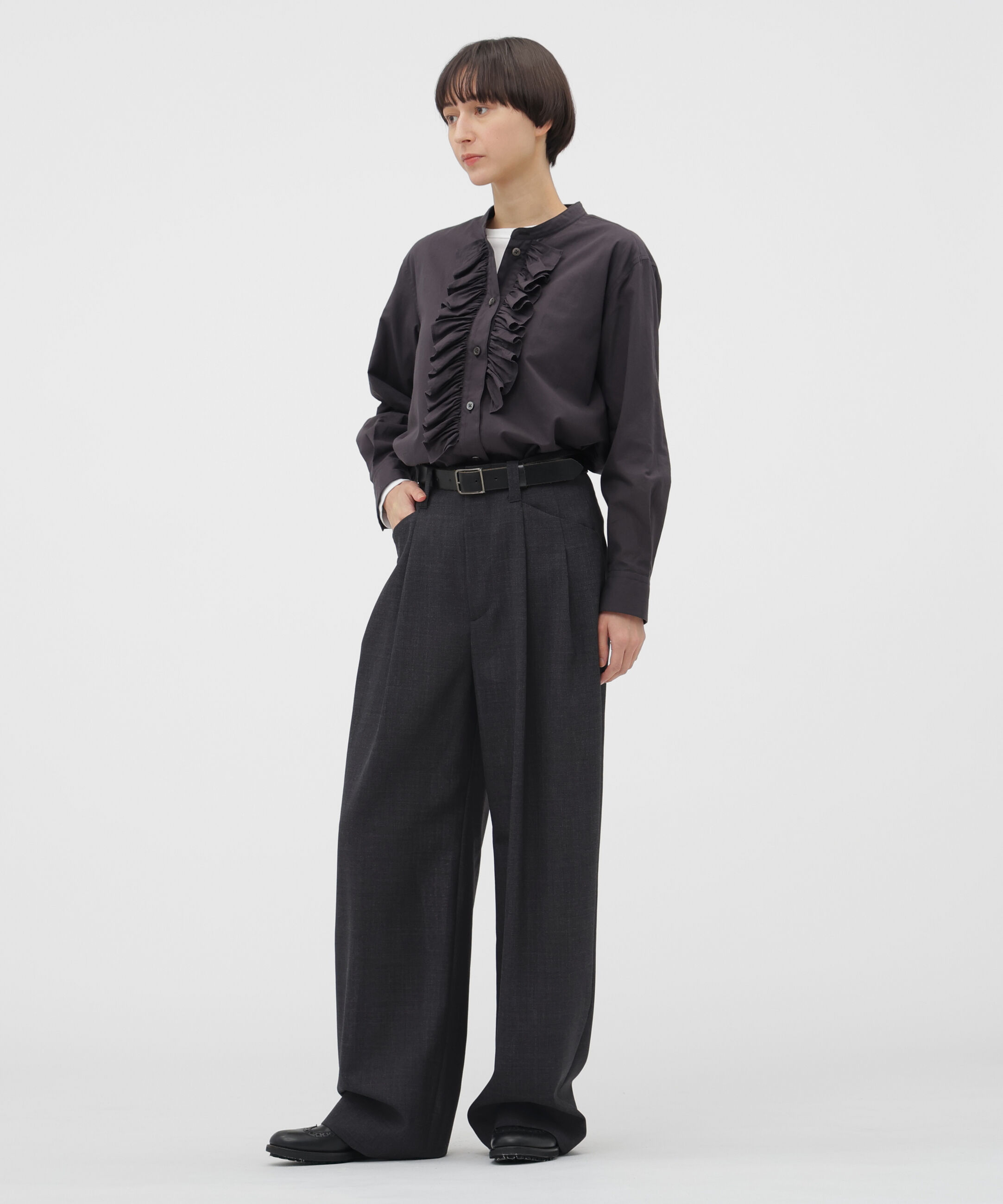  「CRISP WOOL PLAINWEAVE TROUSERS」|その他|