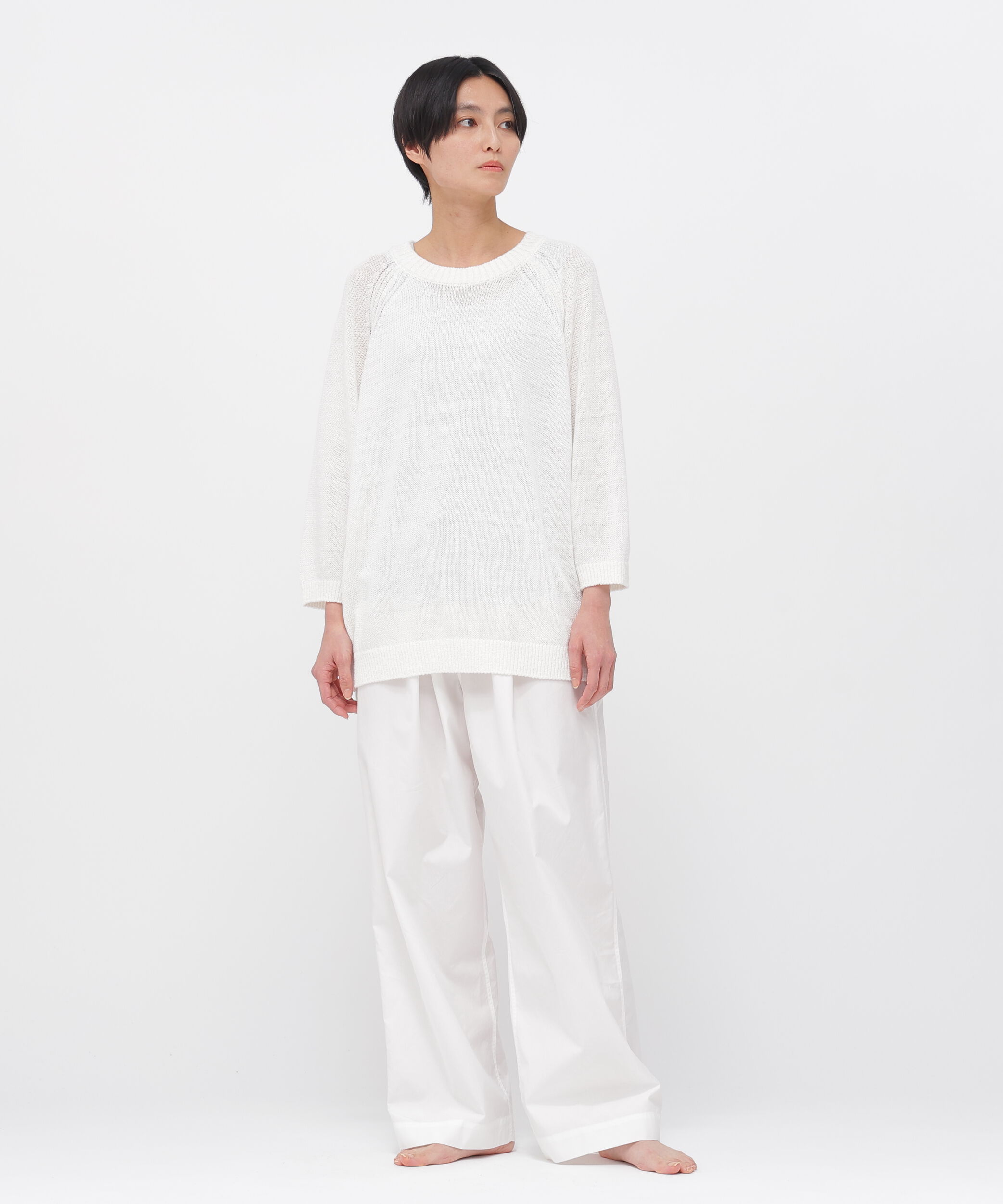 MARGARET HOWELL HOUSEHOLDGOODS「PLAIN POPLIN TROUSERS」|その他|