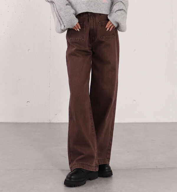 archives「フロントポケットデニム」|デニム|BROWN