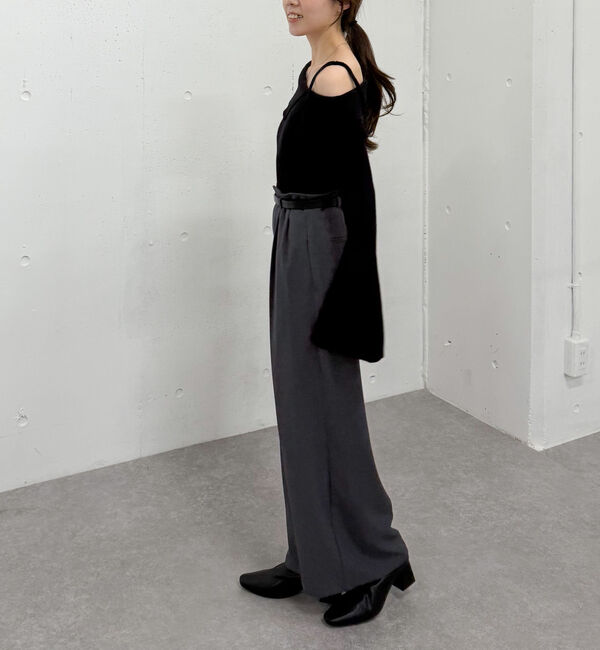 archives「ミニフェザーワンショルニットプルオーバー」|ニット・セーター|