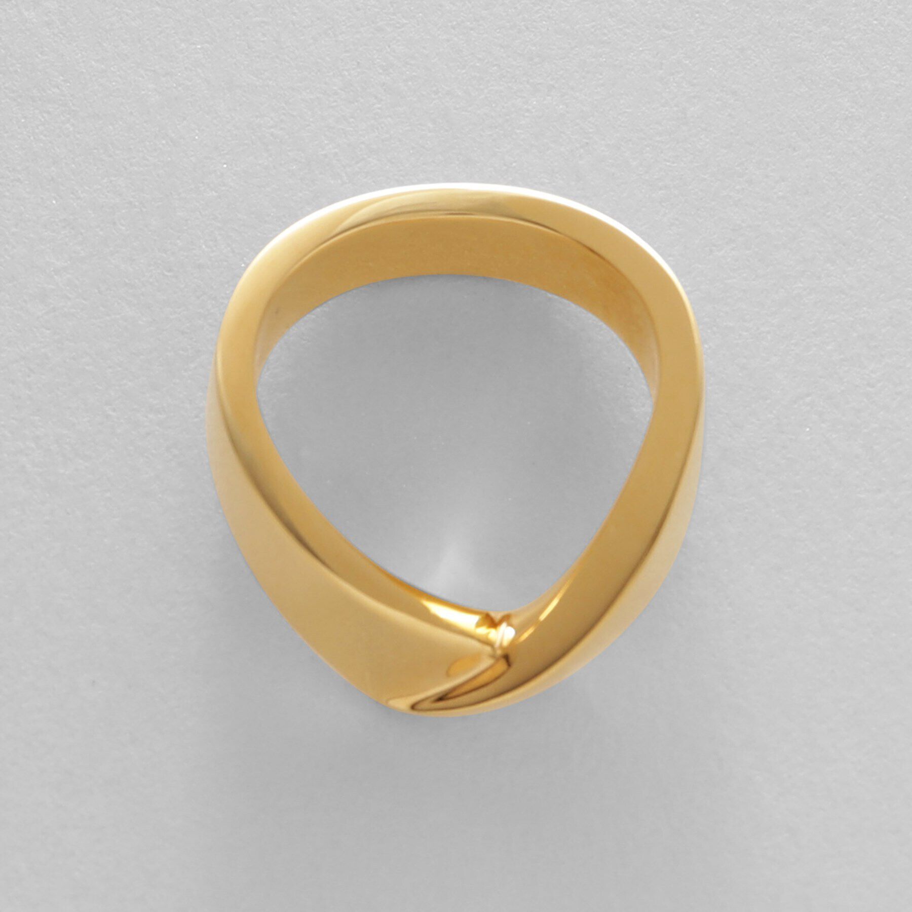 COCOSHNIK ONKITSCH「シルバー フォールディングリング ストリーム GP」|リング|