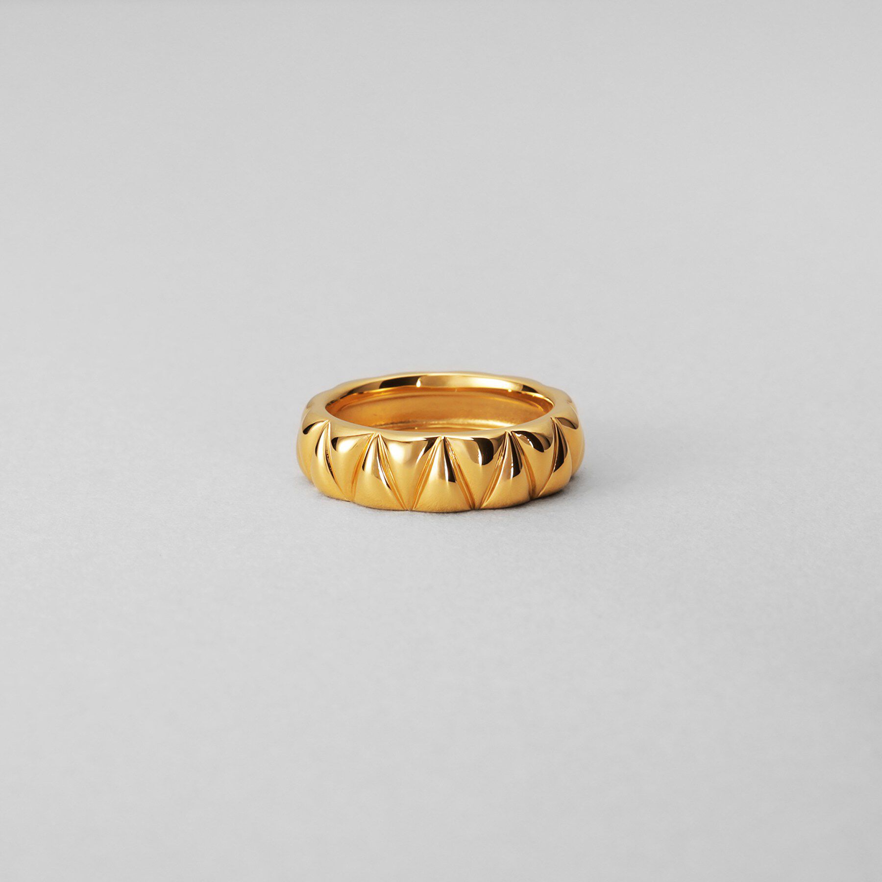 COCOSHNIK ONKITSCH「シルバー キルトリングS GP」|リング|