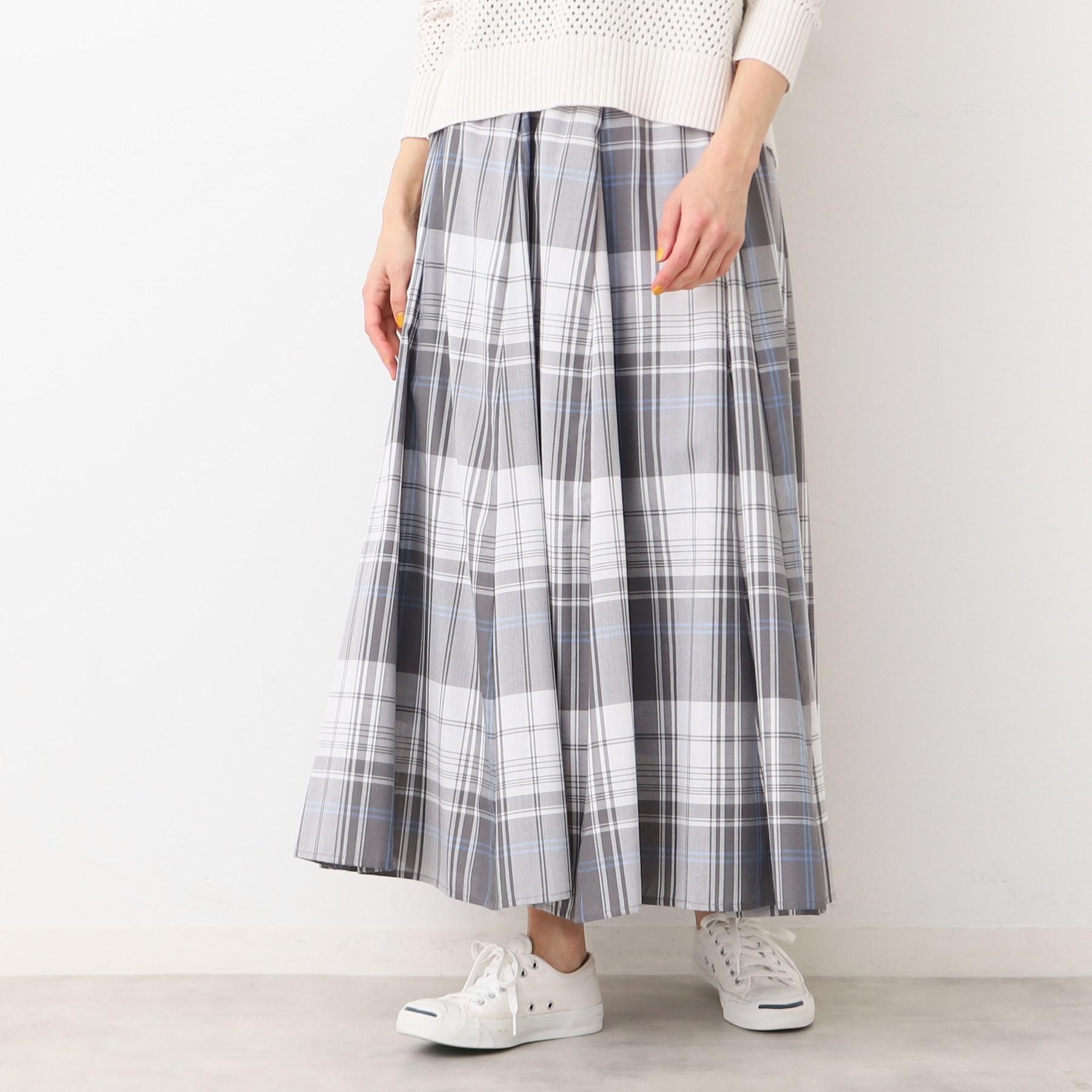 Dessin「【ウエストゴム・4サイズ展開】映えチェック柄スカート（XS～L）」|スカート|