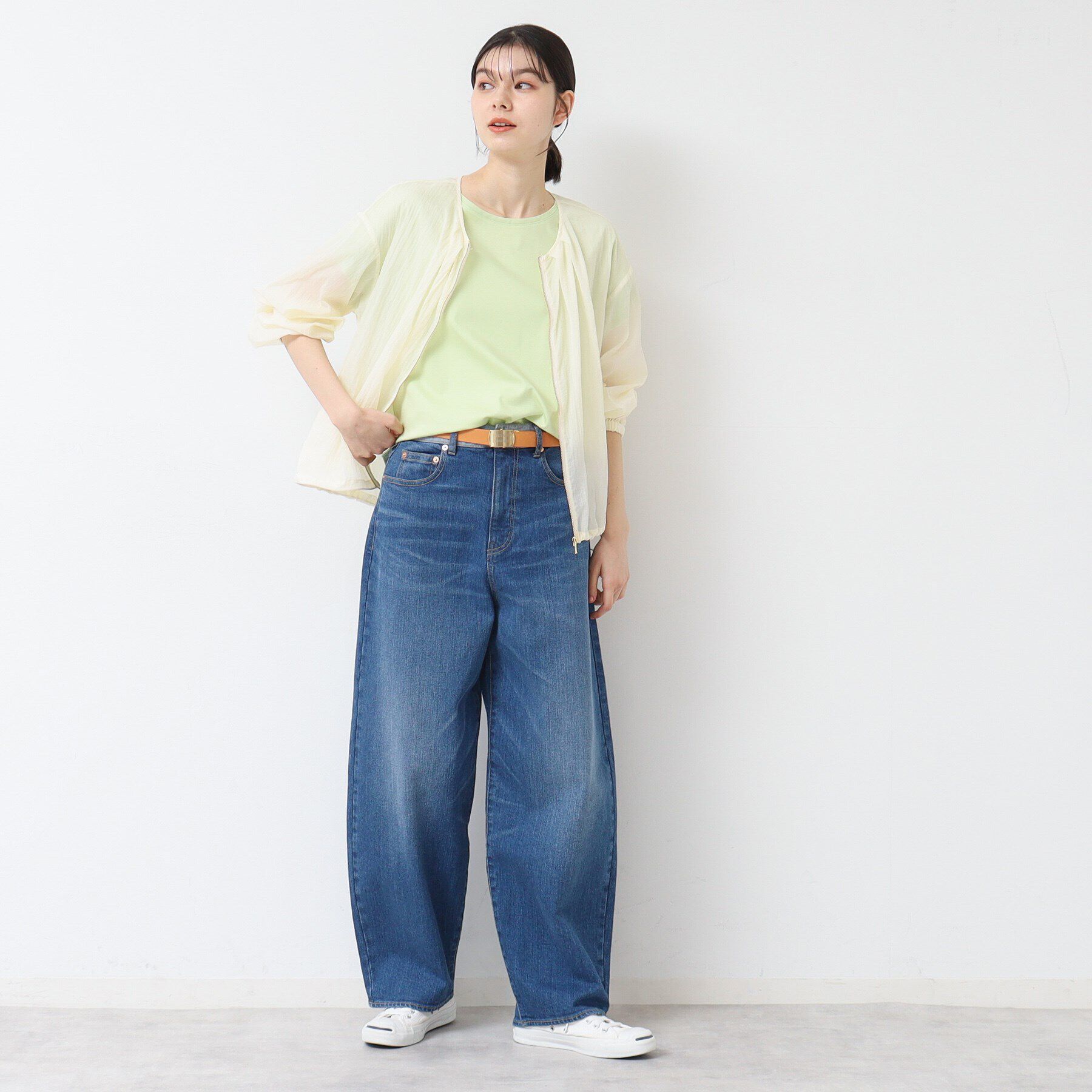 Dessin「【洗える】クルーネックブルゾン（S～L）」|ブルゾン・スタジャン|