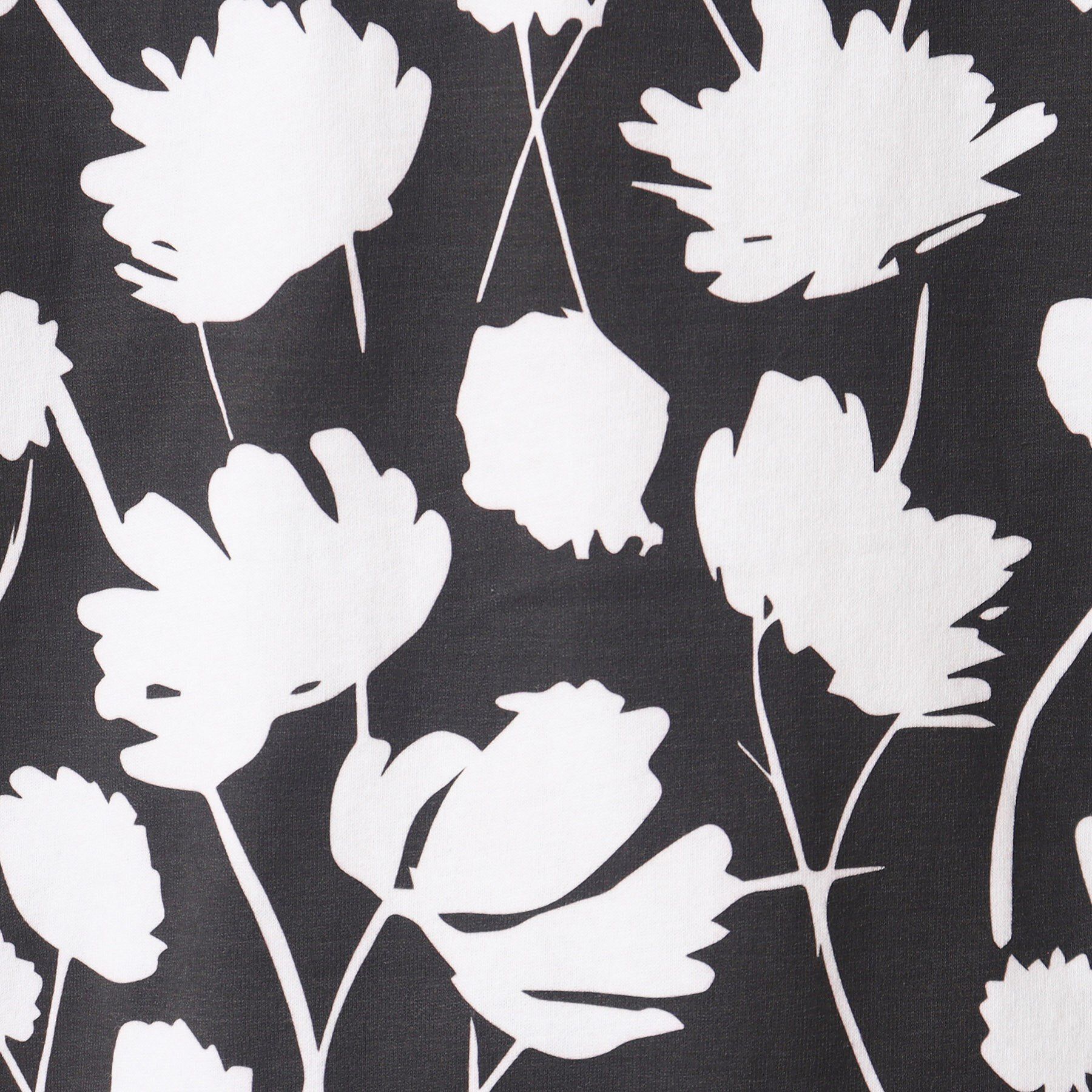 Dessin「【リンクコーデ・洗える】フラワープリントTシャツ」|Tシャツ・カットソー|