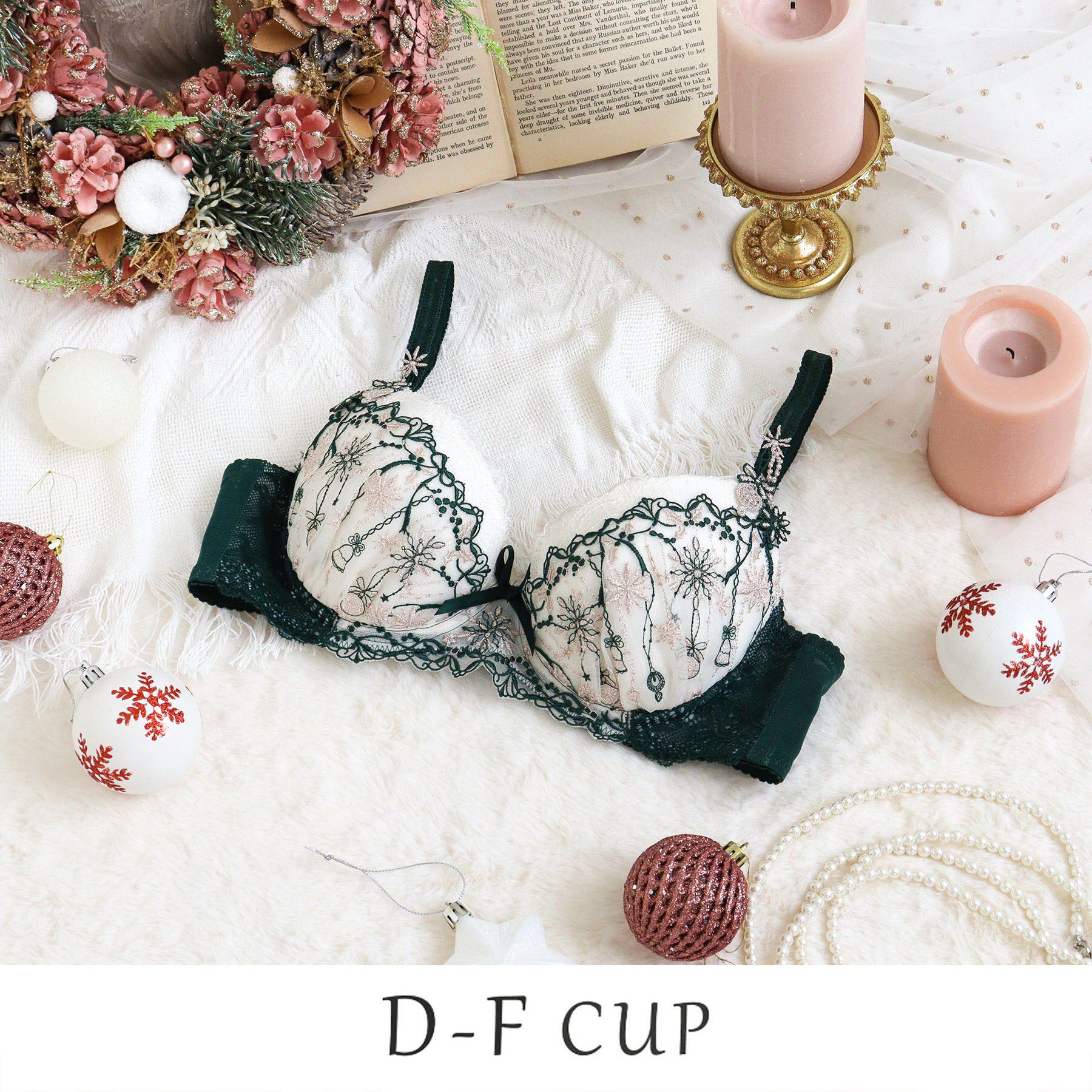 Risa Magli「【ルビー】 ブラジャー （D-F） ＜Side Shape（サイドシェイプ）＞」|インナー|グリーン(022)