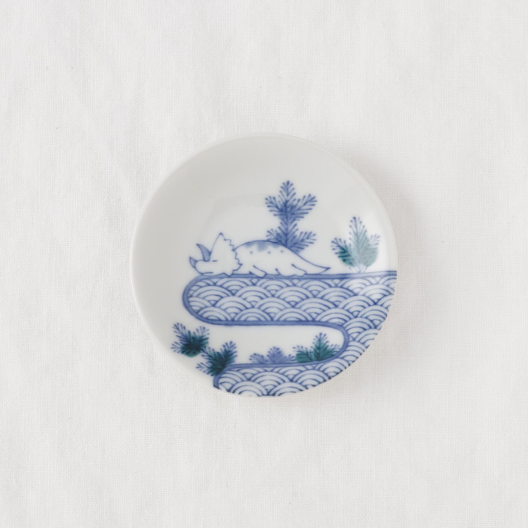 212 KITCHEN STORE「江戸っ子恐竜 青海竜 まめ皿」|食器・キッチングッズ|