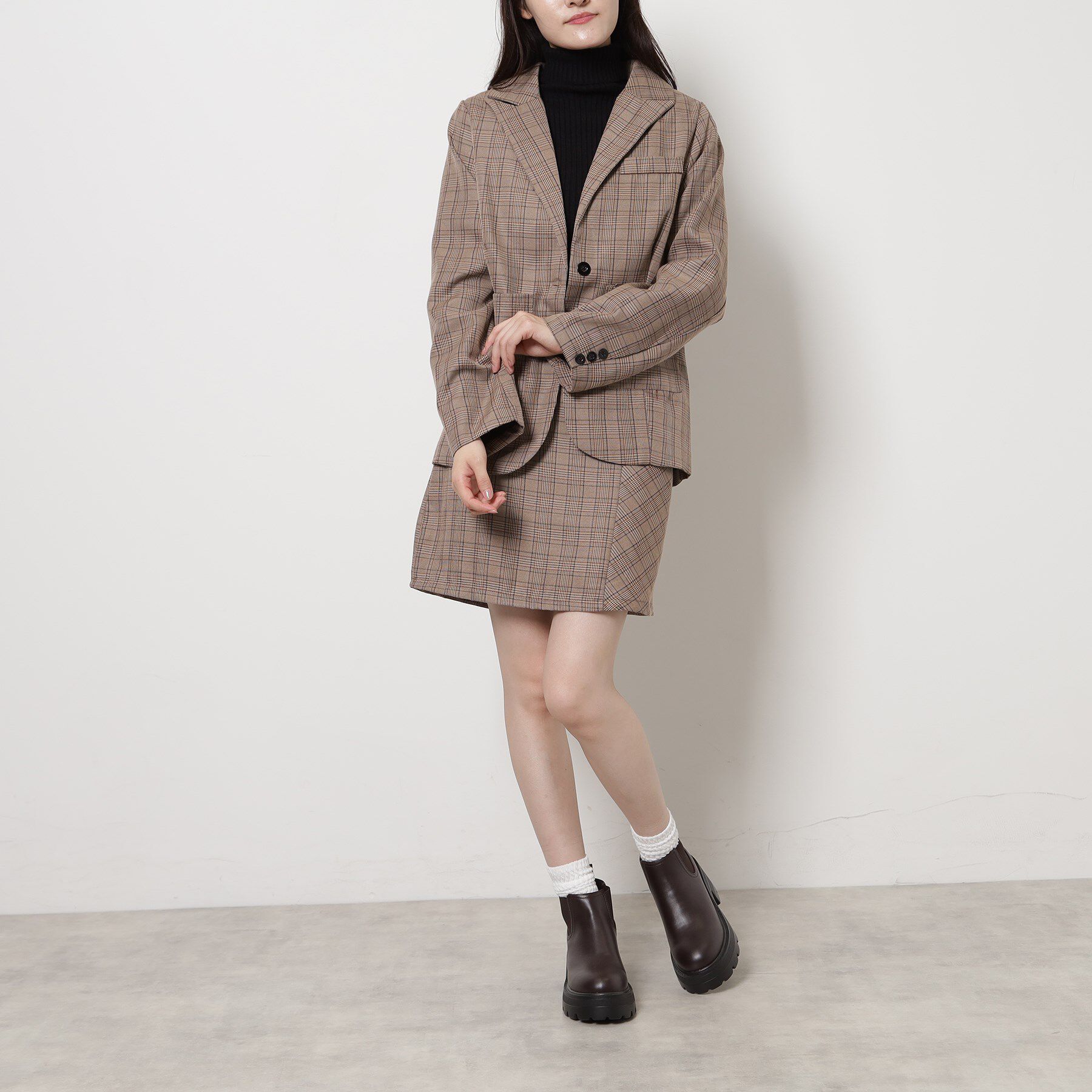 ESPERANZA「【レイン対応】サイドゴアショートブーツ」|ショートブーツ|