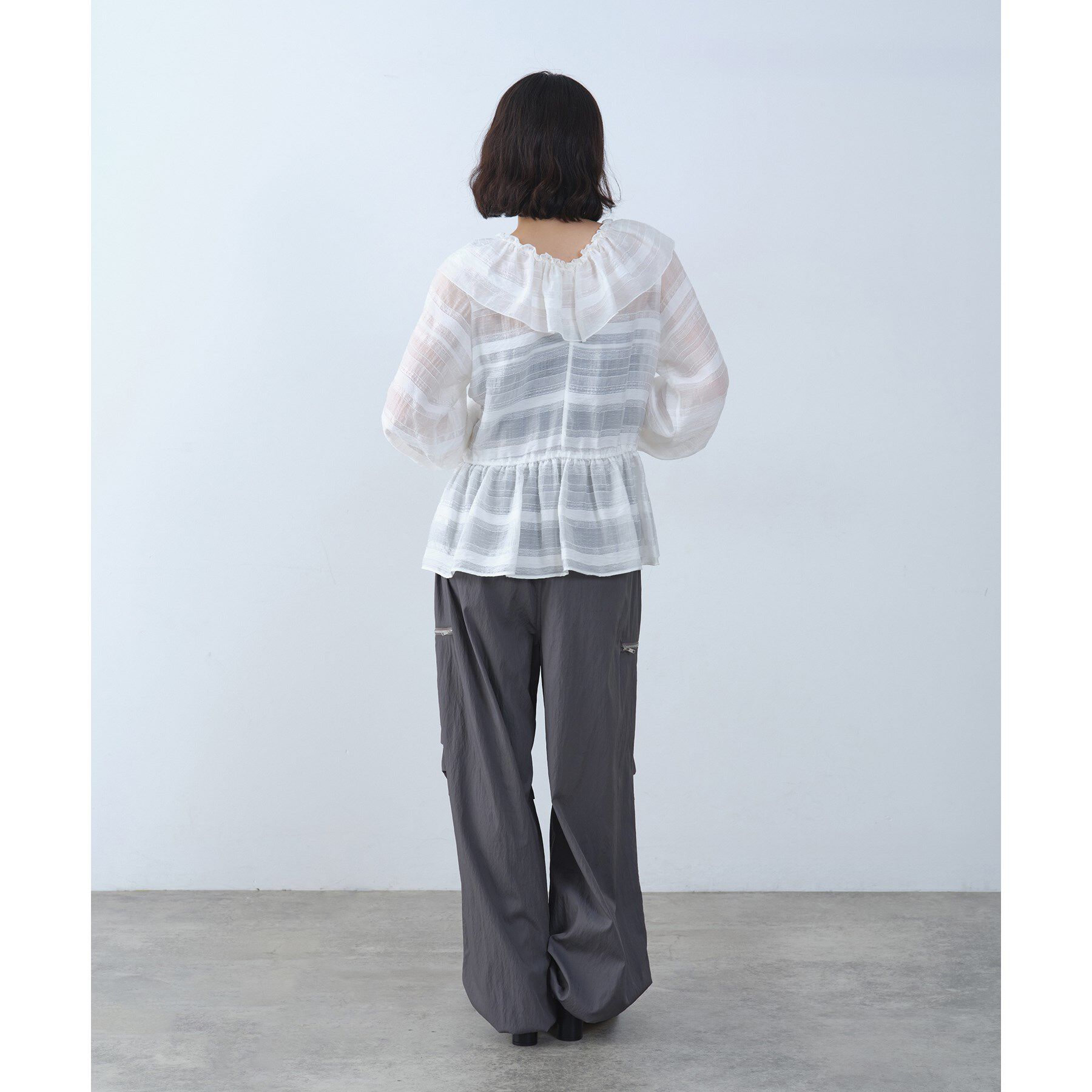 CODE A「dream ruffle lace blouse」|シャツ・ブラウス|