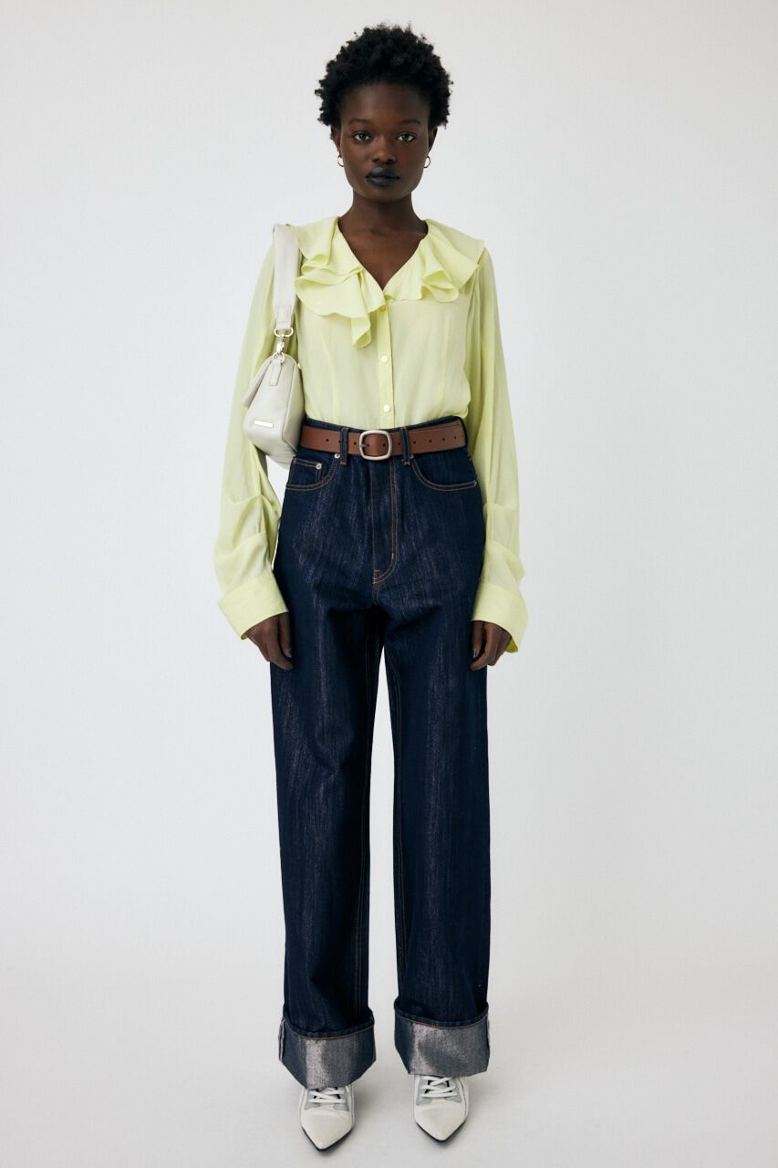MOUSSY「RUFFLE ブラウス」|シャツ・ブラウス|