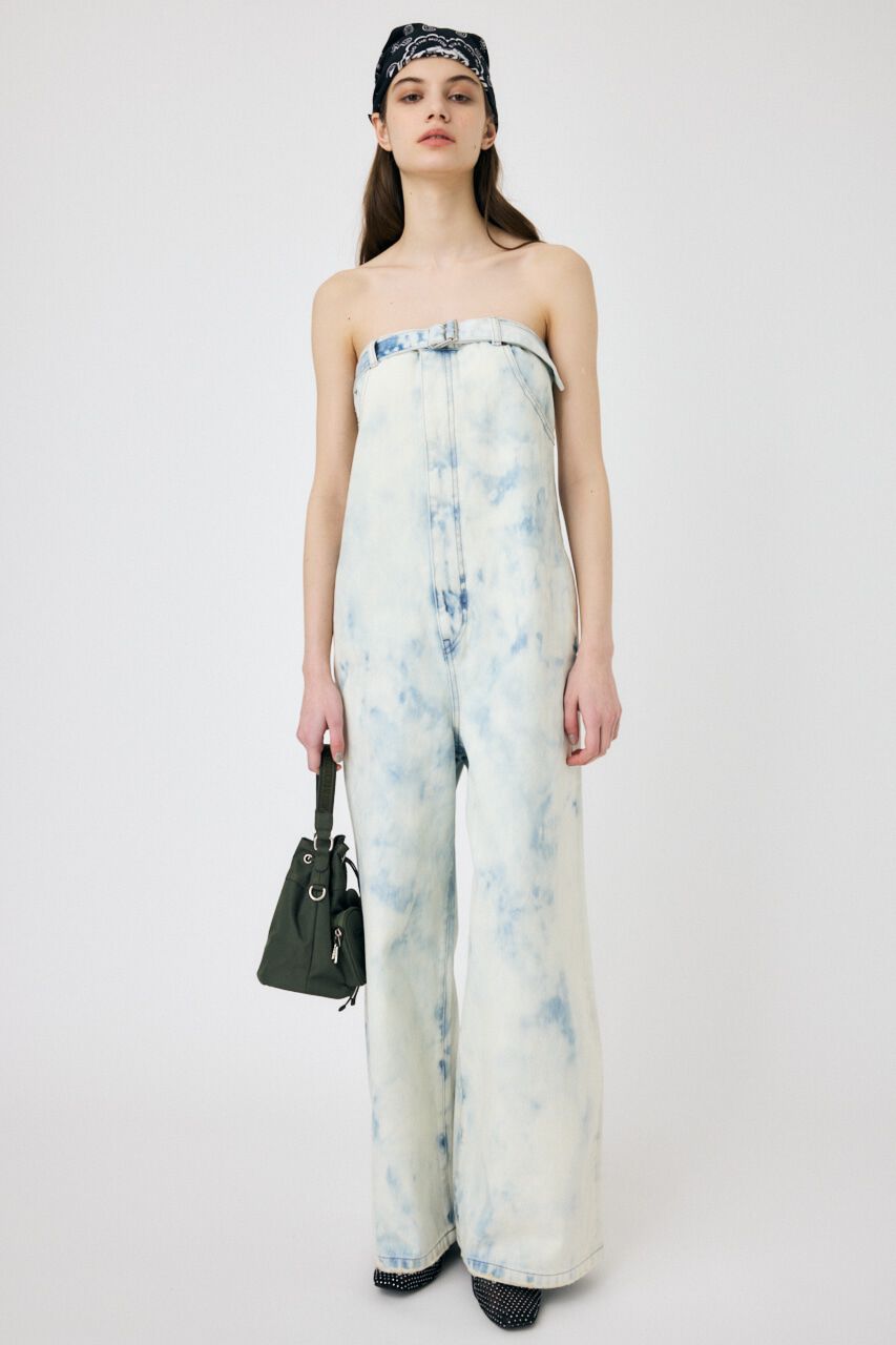 MOUSSY「LOOSE BARE オールインワン」|その他|柄BLU5