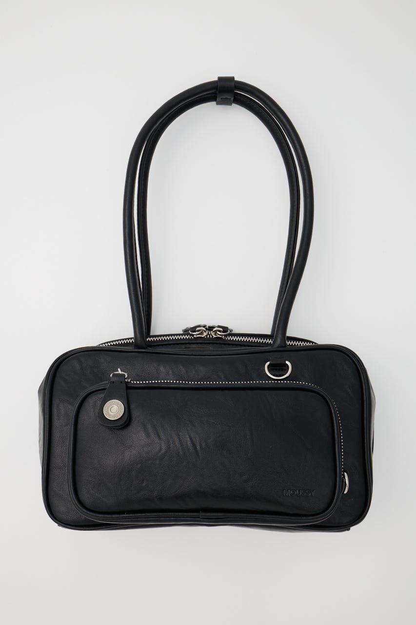 MOUSSY「BIG POCKET ミニトート」|その他|BLK