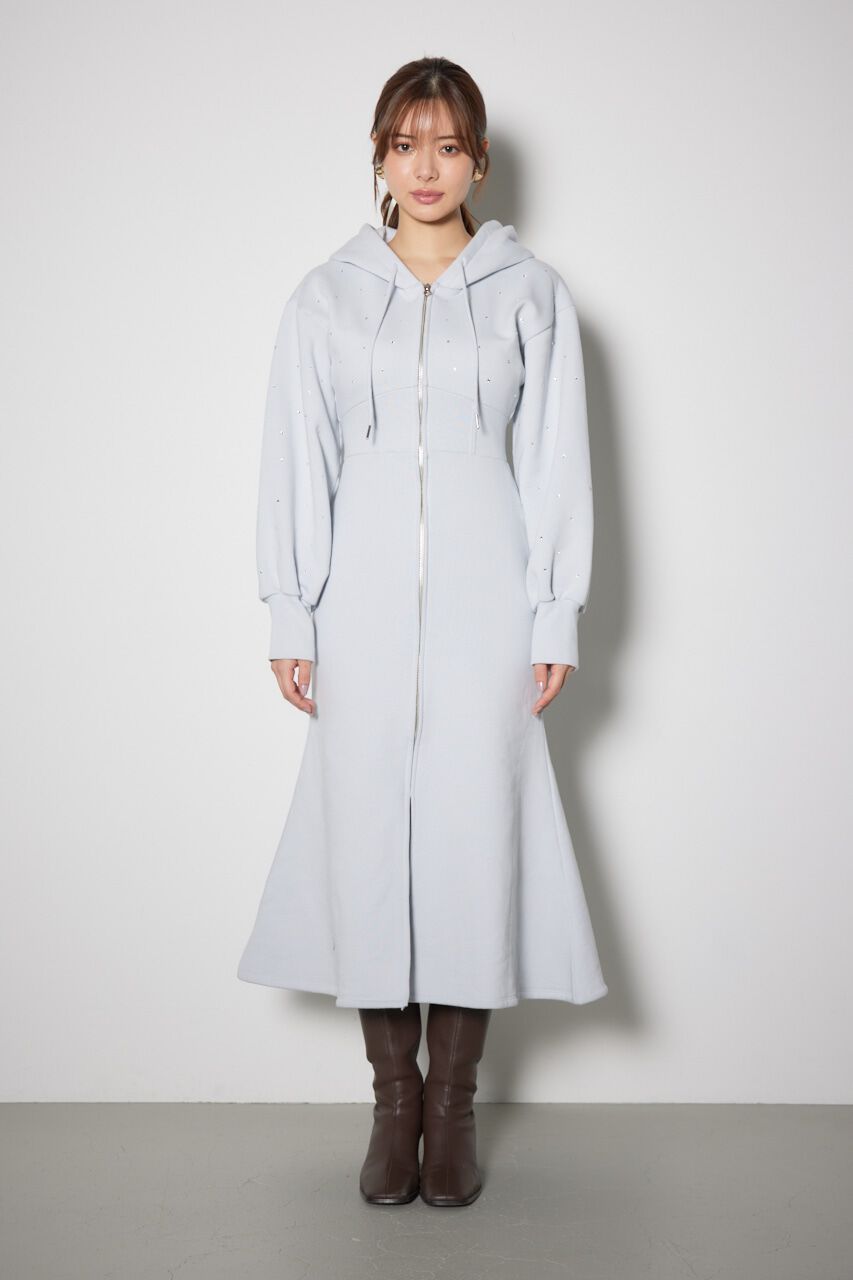 rienda「ビジュースウェットマーメイドワンピース」|ワンピース|