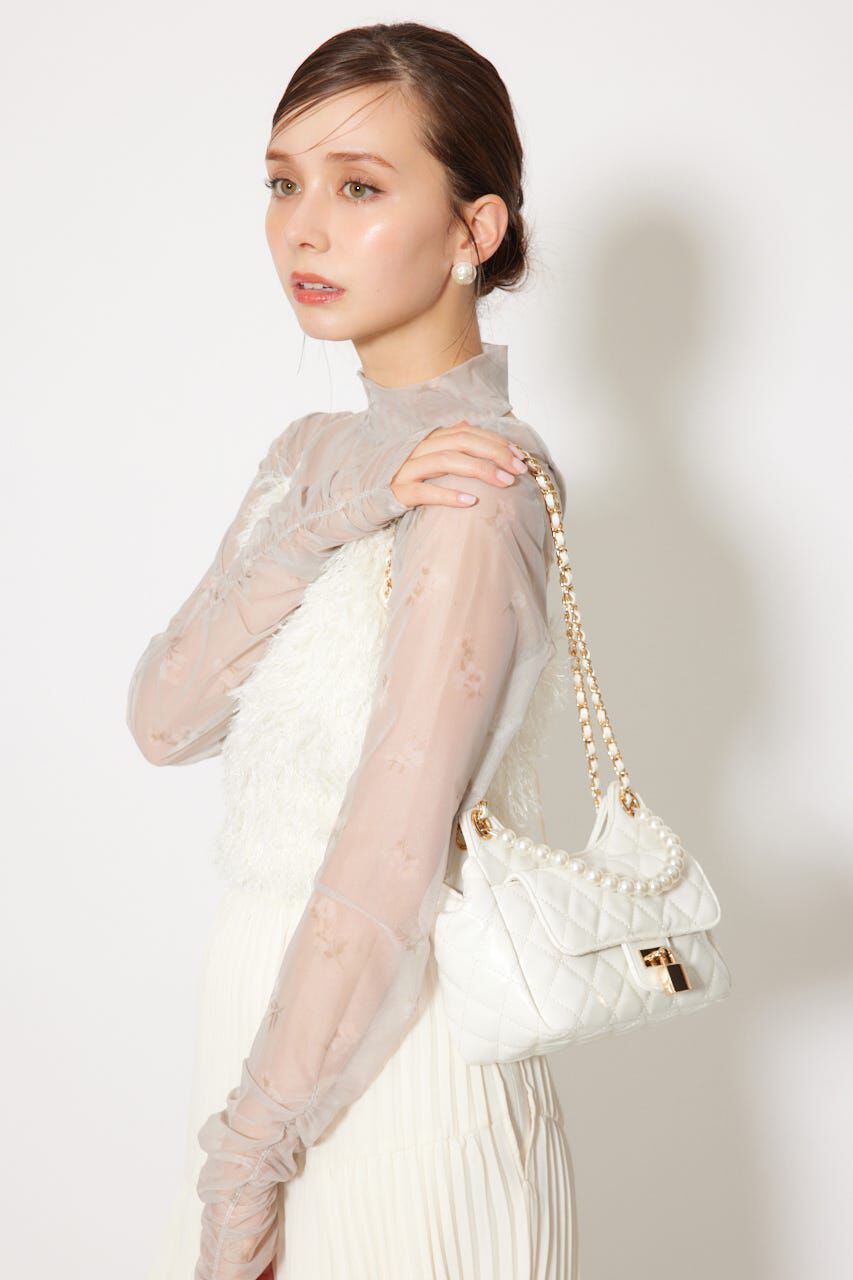 rienda「2WAYパッドロックショルダーバッグ」|その他|WHT