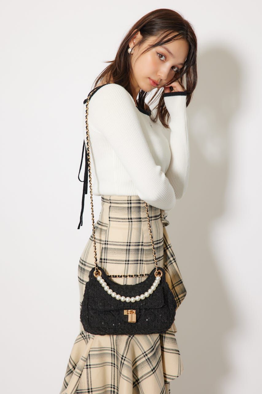 rienda「2WAYパッドロックショルダーバッグ」|その他|BLK