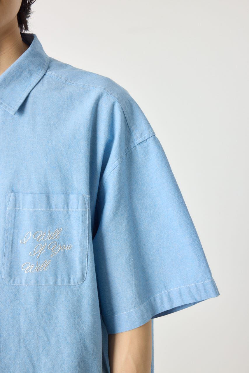 RODEO CROWNS「バックフラワーシャンブレーシャツ」|シャツ・ブラウス|