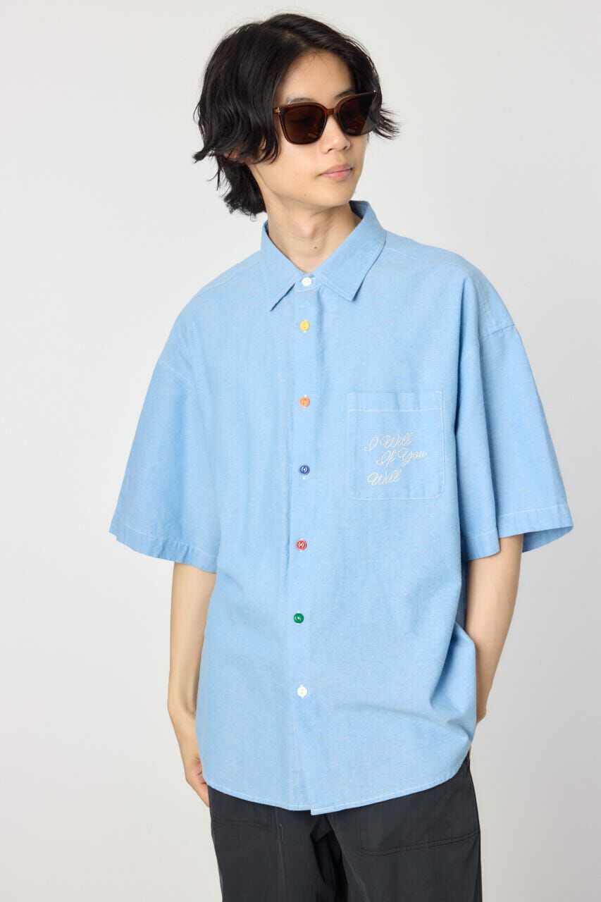 RODEO CROWNS「バックフラワーシャンブレーシャツ」|シャツ・ブラウス|