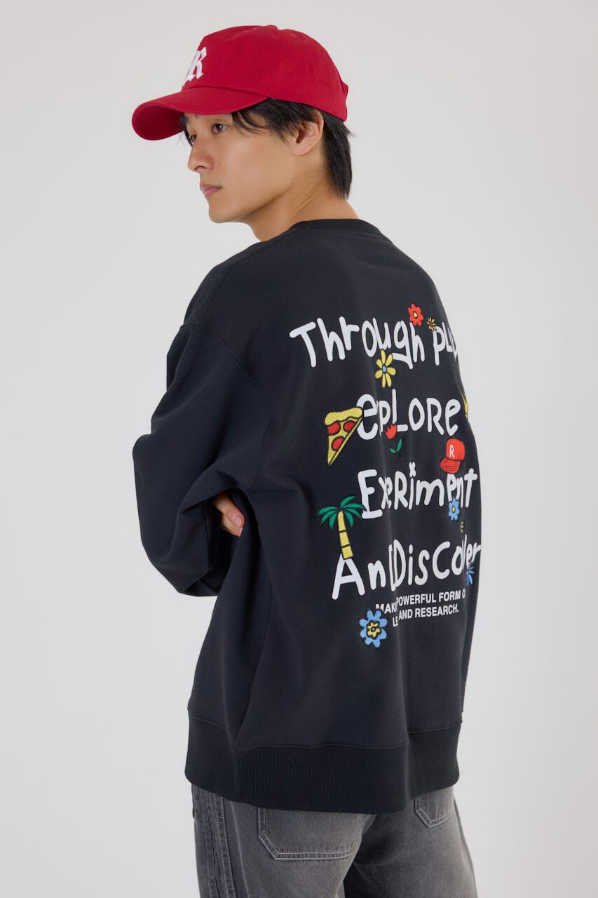 RODEO CROWNS「ドローイングスウェット」|パーカー|