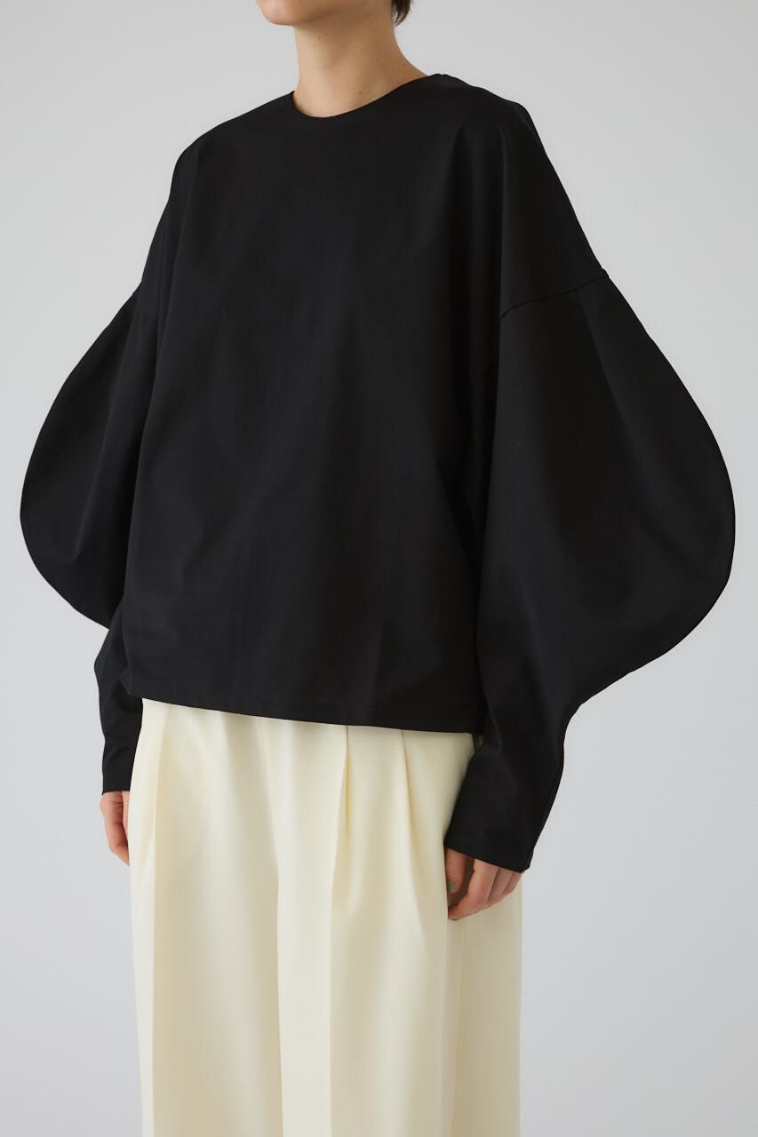 RIM.ARK 「Curved line cotton tops」|Tシャツ・カットソー|