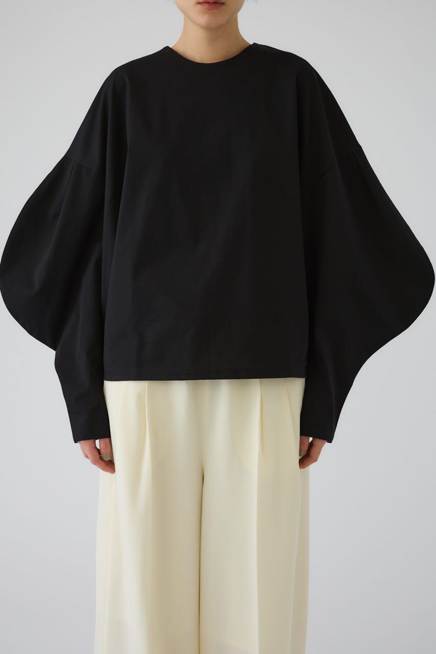 RIM.ARK 「Curved line cotton tops」|Tシャツ・カットソー|