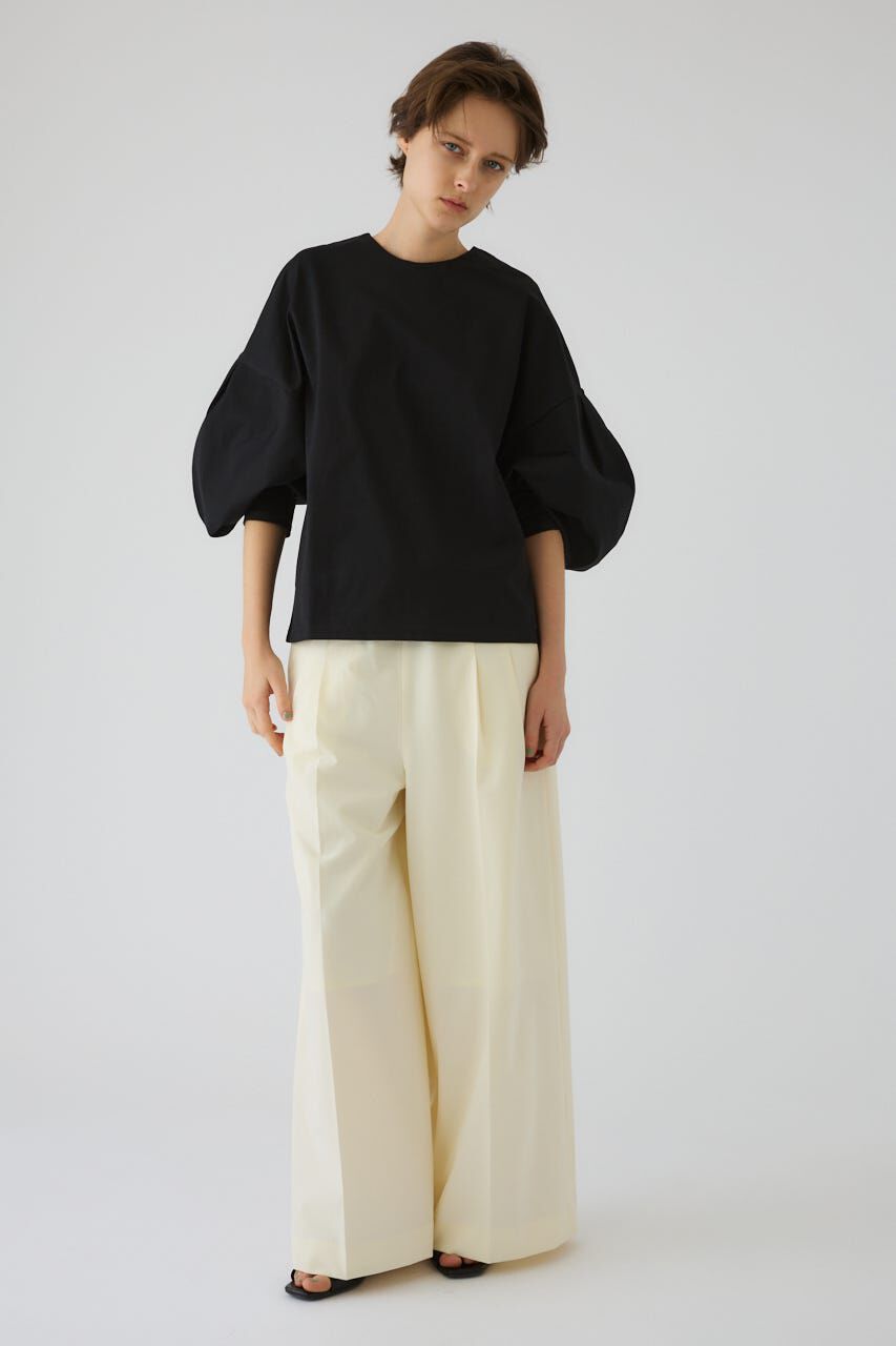 RIM.ARK 「Curved line cotton tops」|Tシャツ・カットソー|