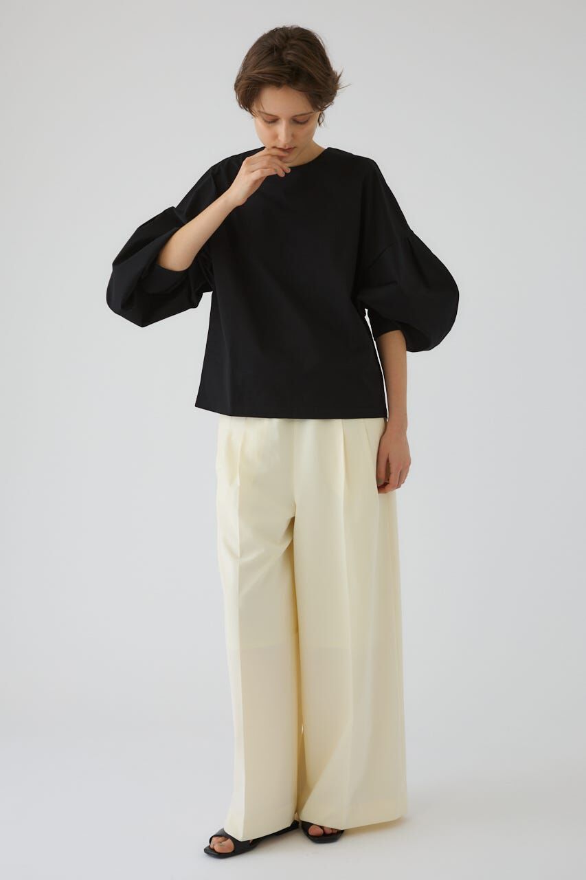 RIM.ARK 「Curved line cotton tops」|Tシャツ・カットソー|