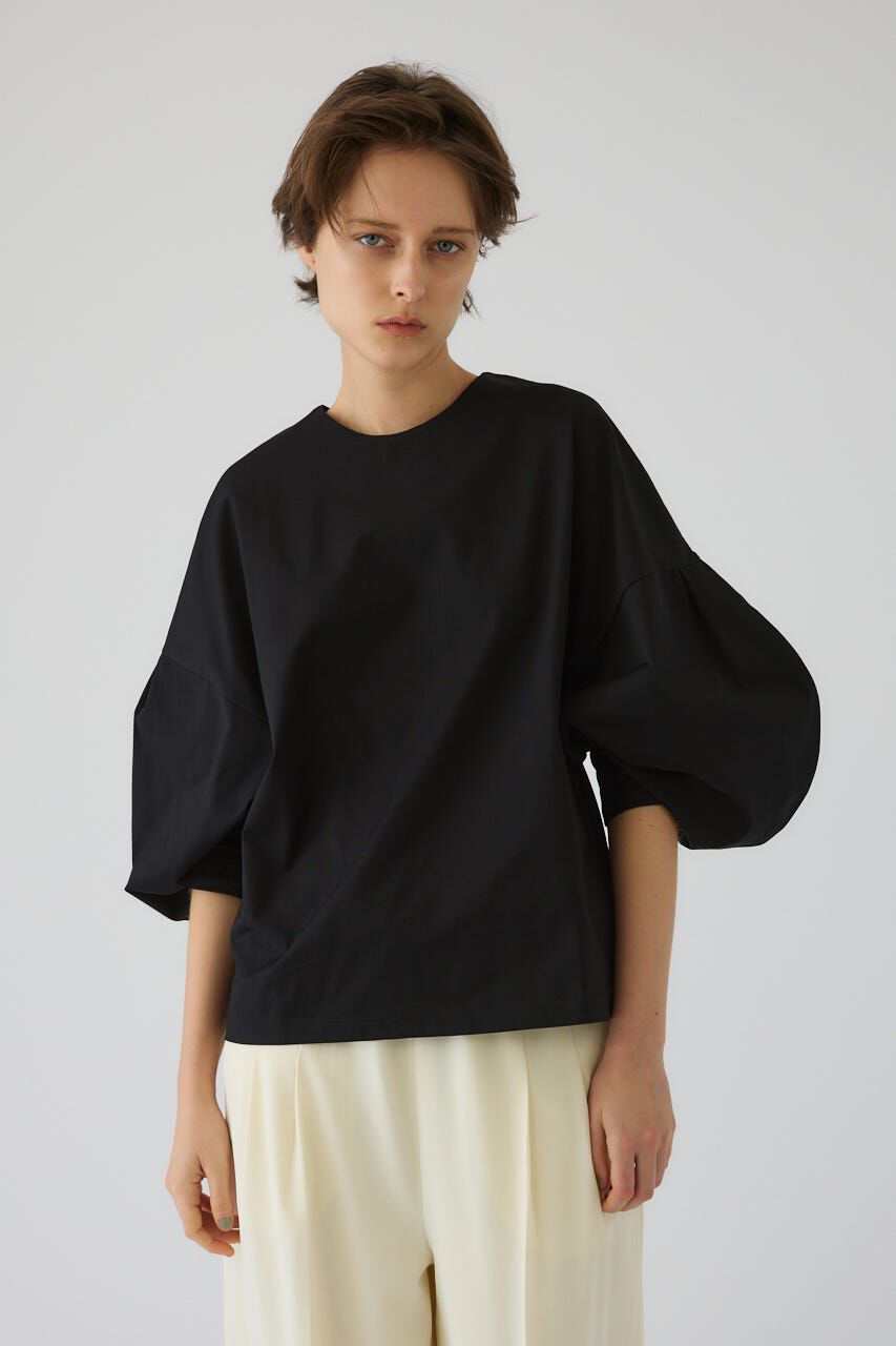 RIM.ARK 「Curved line cotton tops」|Tシャツ・カットソー|