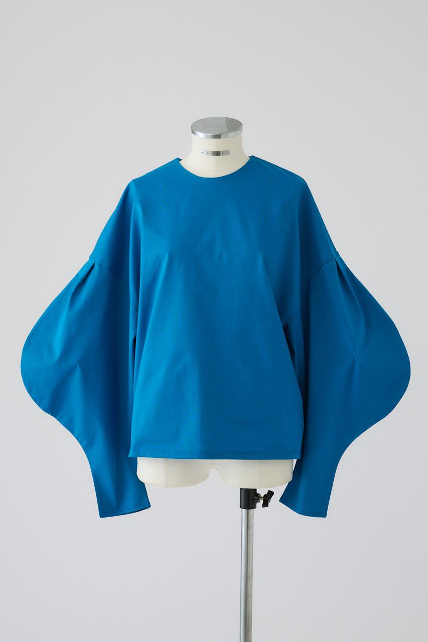 RIM.ARK 「Curved line cotton tops」|Tシャツ・カットソー|BLU