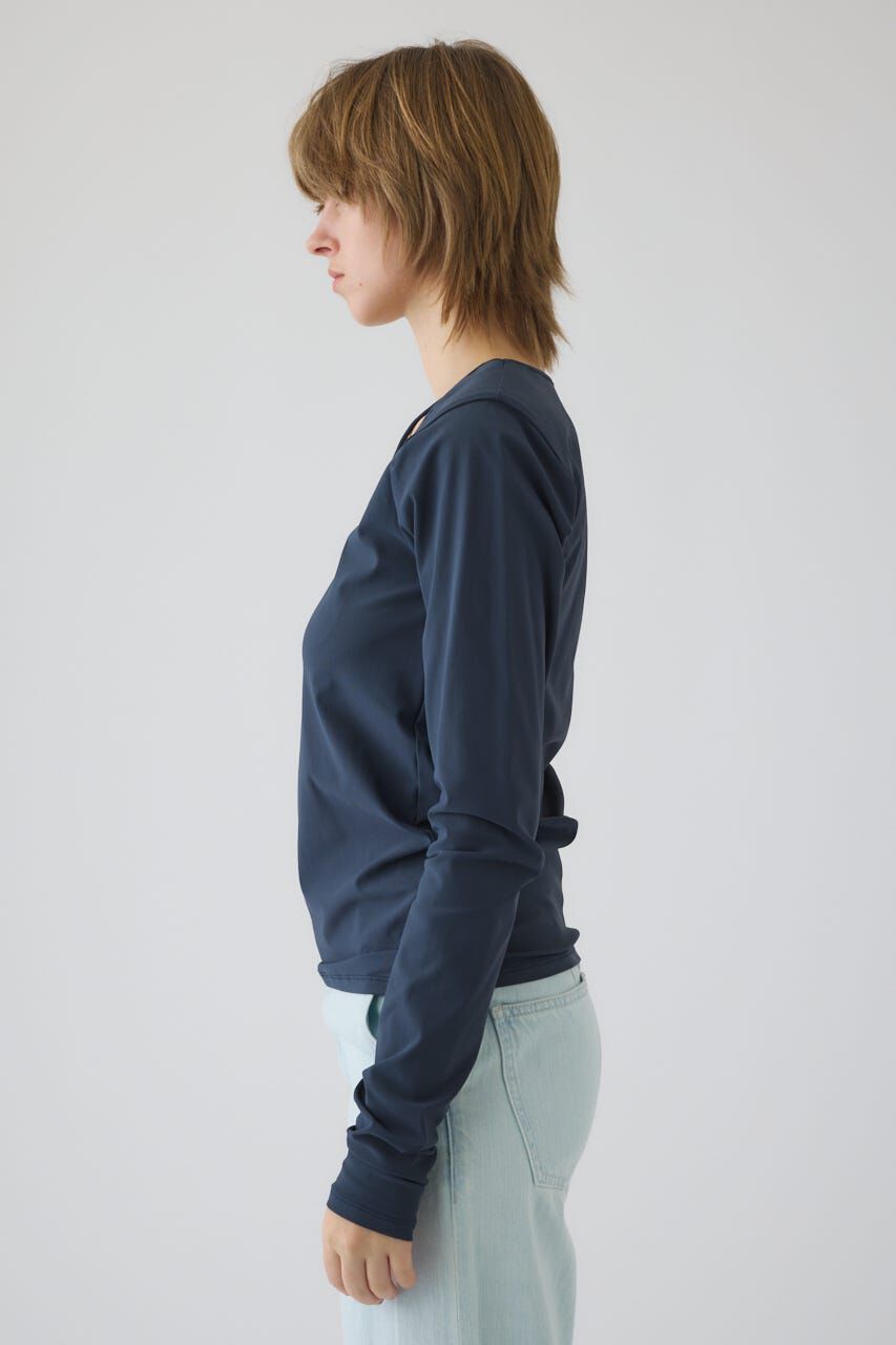 RIM.ARK 「Cross strap skin tops」|Tシャツ・カットソー|