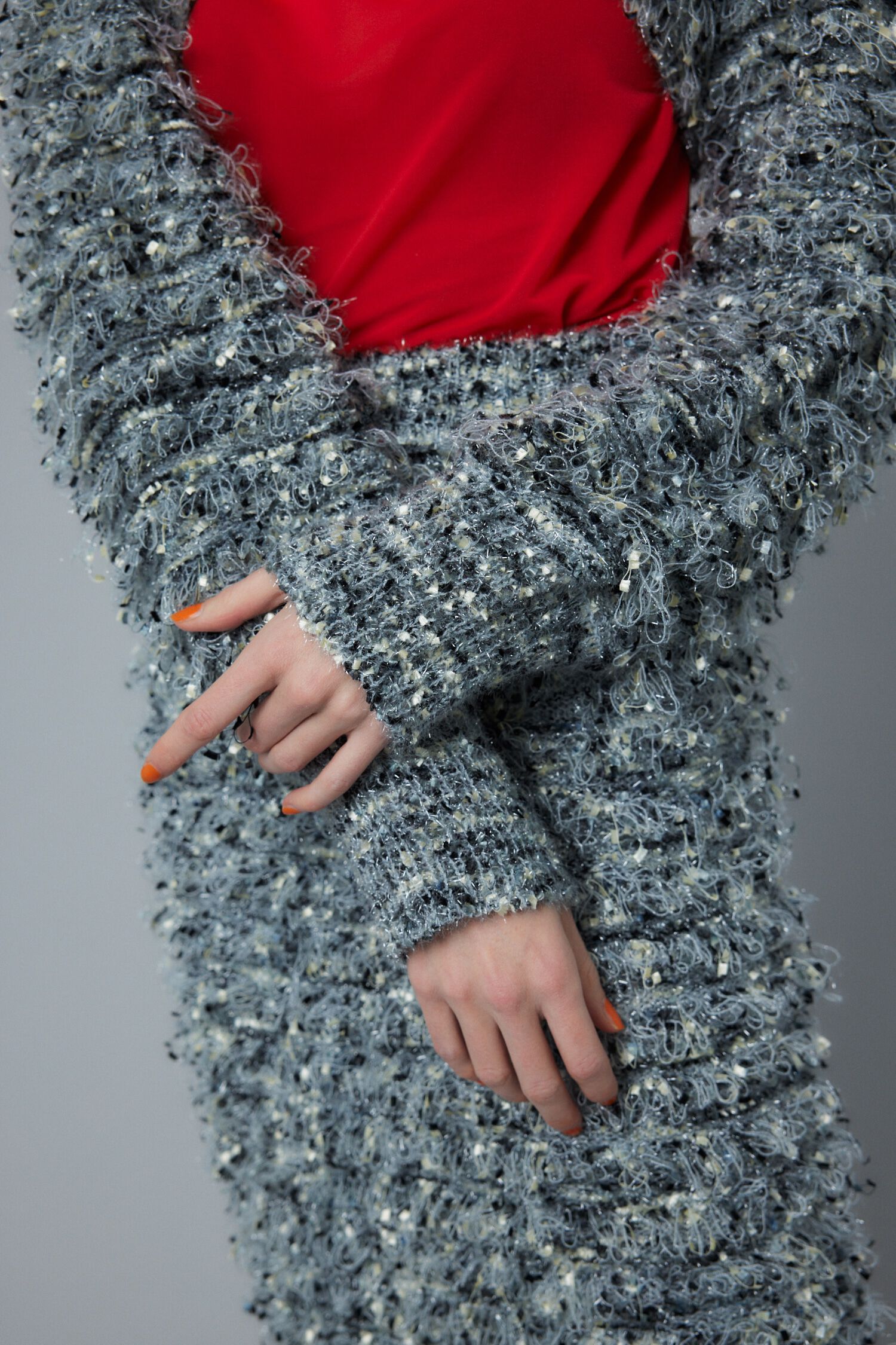 HeRIN.CYE「Loop yarn bolero」|カーディガン|