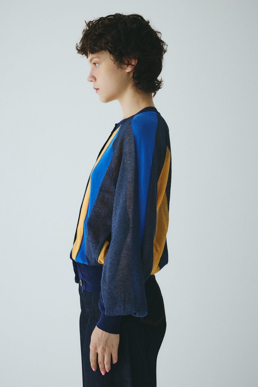 HeRIN.CYE「Sukashi round cardigan」|カーディガン|