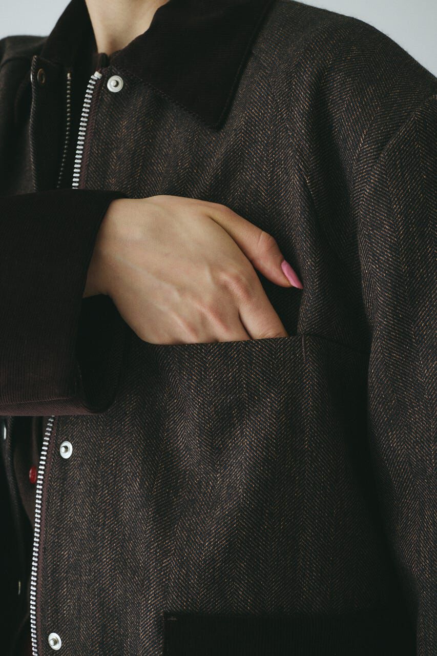 HeRIN.CYE「Herringbone loose jacket」|その他|