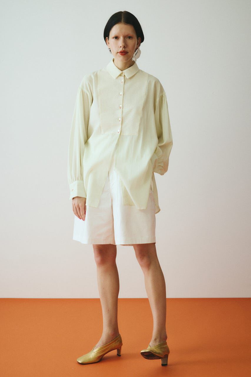 HeRIN.CYE「Round hem shirt」|シャツ・ブラウス|