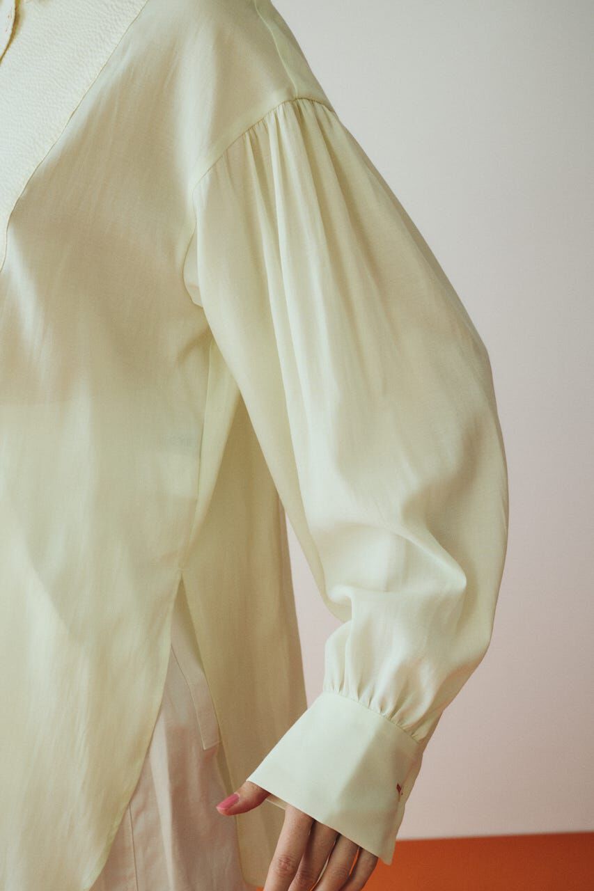 HeRIN.CYE「Round hem shirt」|シャツ・ブラウス|