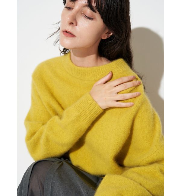 ELENDEEK「FOX WOOL ASYMMETRY KT」|ニット・セーター|