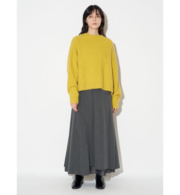ELENDEEK「FOX WOOL ASYMMETRY KT」|ニット・セーター|