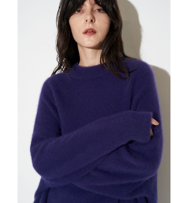 ELENDEEK「FOX WOOL ASYMMETRY KT」|ニット・セーター|