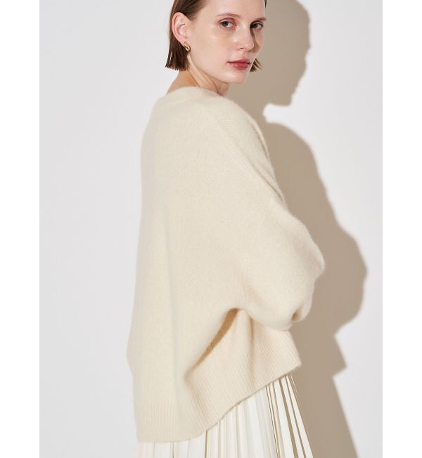 ELENDEEK「FOX WOOL ASYMMETRY KT」|ニット・セーター|