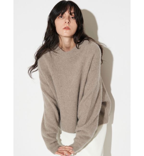 ELENDEEK「FOX WOOL ASYMMETRY KT」|ニット・セーター|