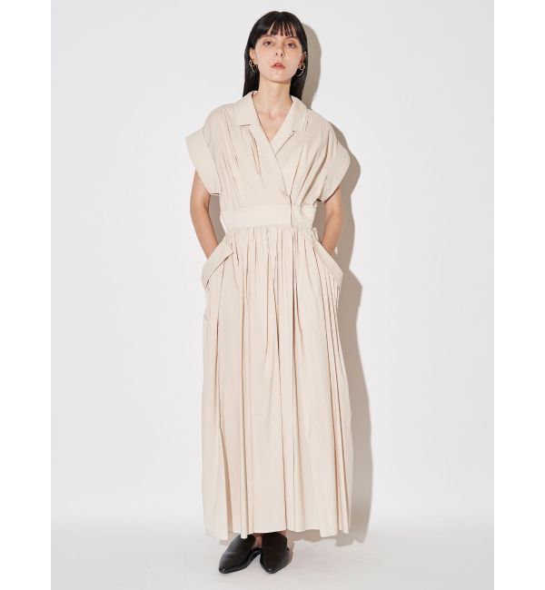 ELENDEEK「W COLLAR SHIRT OP」|ワンピース|