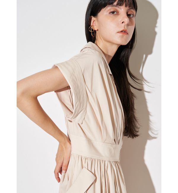 ELENDEEK「W COLLAR SHIRT OP」|ワンピース|