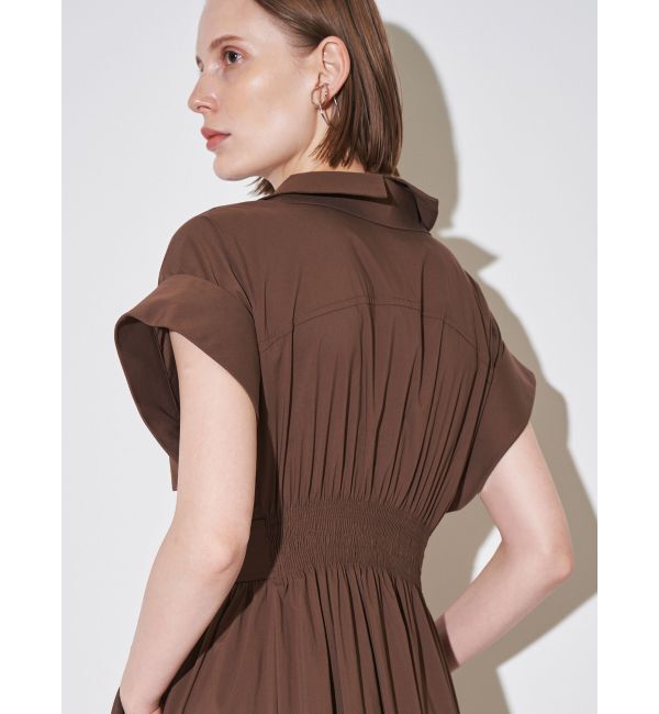 ELENDEEK「W COLLAR SHIRT OP」|ワンピース|