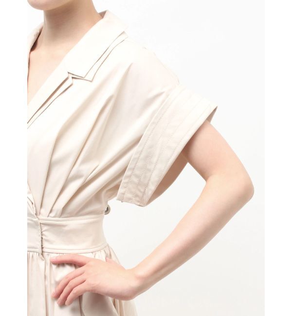 ELENDEEK「W COLLAR SHIRT OP」|ワンピース|