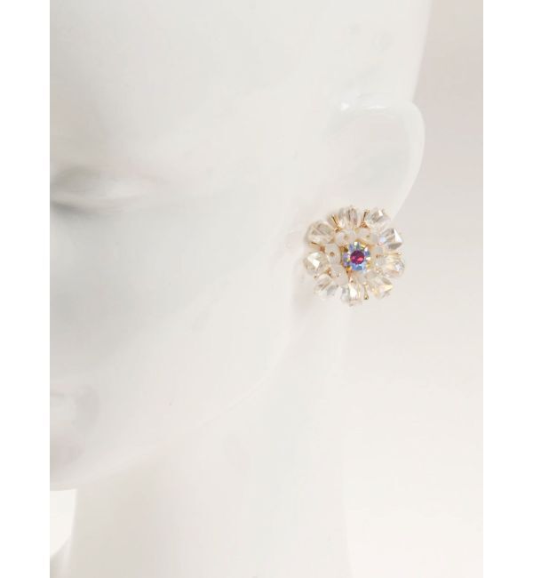 RESEXXY「ビーズビックフラワーピアス」|ピアス|