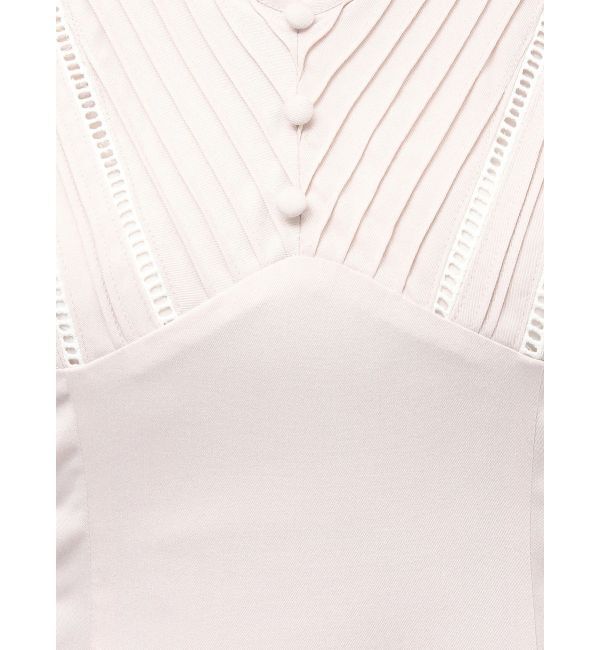 RESEXXY「バイカラーピンタックフレアワンピース」|ワンピース|