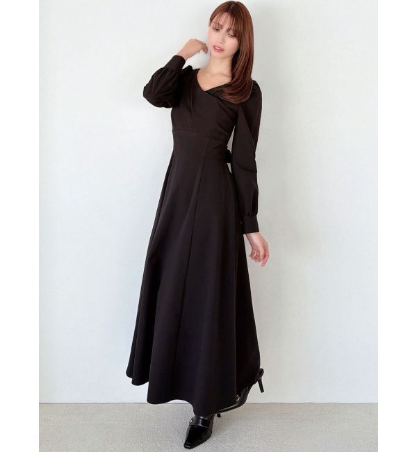 RESEXXY「カシュクールバックオープンワンピース」|ワンピース|