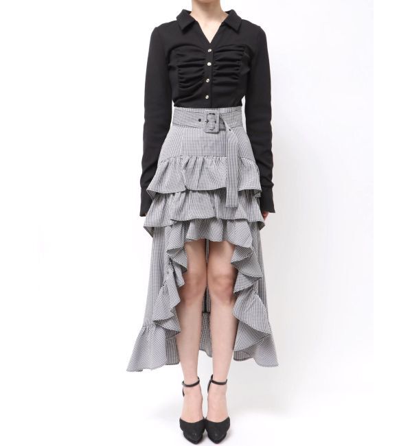 RESEXXY「ランダムフリルボリュームスカート」|スカート|